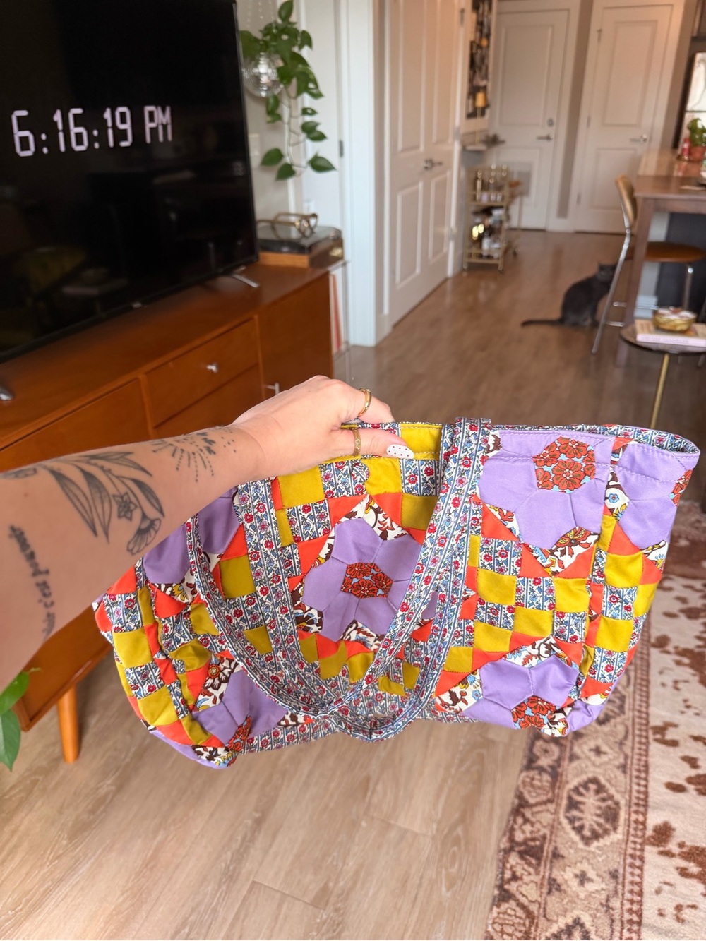 Vera Bradley Small Hathaway Tote